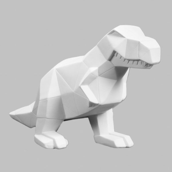 Faceted T-Rex (Bisque)