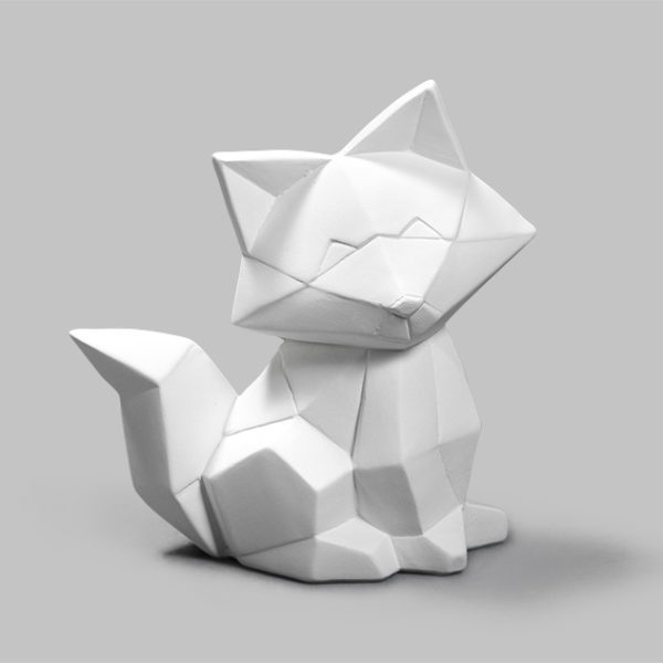 Fox Facetini (Bisque)